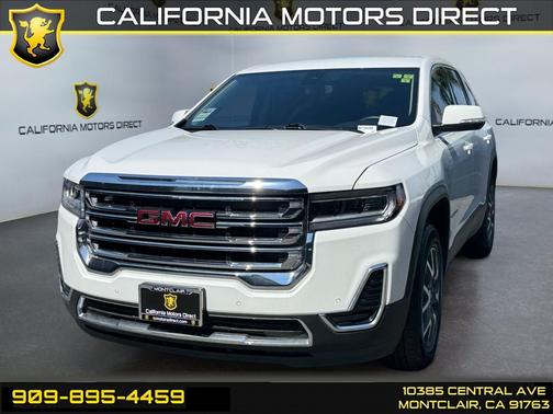 Summit White 2022 GMC Acadia FWD SLE