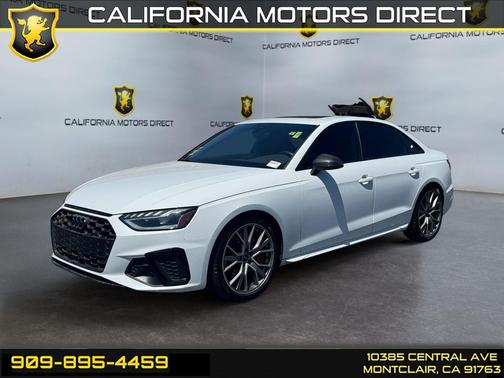 Glacier White Metallic 2022 Audi S4 Premium Plus TFSI quattro Tiptronic