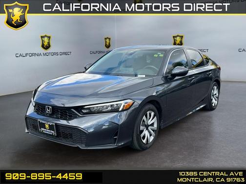Meteorite Gray Metallic 2025 Honda Civic LX