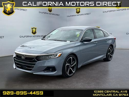 Sonic Gray Pearl 2022 Honda Accord Sport 1.5T