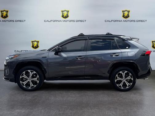 Magnetic Gray Metallic w/Midnight Black Metallic R 2023 Toyota RAV4 Prime XSE