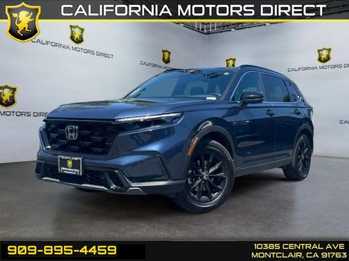Canyon River Blue Metallic 2025 Honda CR-V Hybrid Sport AWD