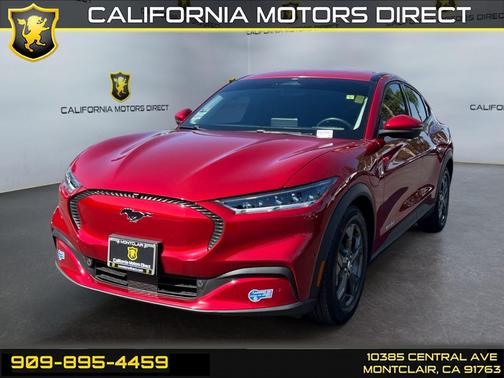 Rapid Red Metallic Tinted Clearcoat 2021 Ford Mustang Mach-E Select