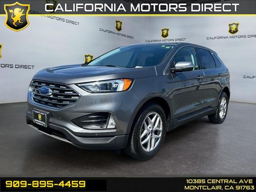 CARBONIZED GRAY 2023 Ford Edge Titanium