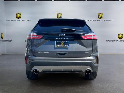 CARBONIZED GRAY 2023 Ford Edge Titanium