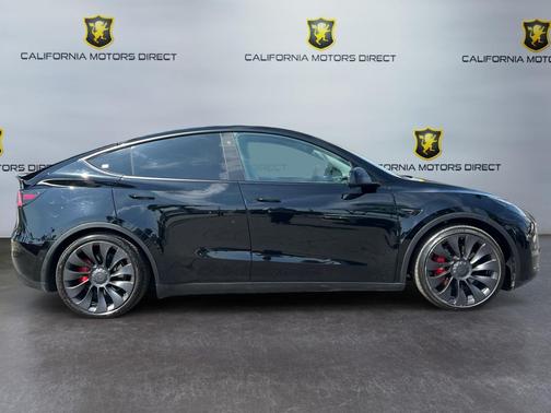 Solid Black 2022 Tesla Model Y Performance Dual Motor All-Wheel Drive