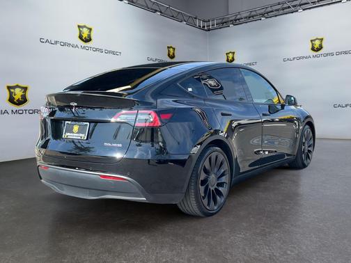 Solid Black 2022 Tesla Model Y Performance Dual Motor All-Wheel Drive