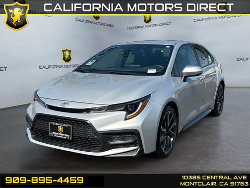 Classic Silver Metallic 2020 Toyota Corolla SE