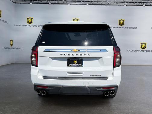 Summit White 2023 Chevrolet Suburban Premier