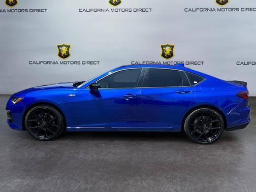 Apex Blue Pearl 2023 Acura TLX A-Spec