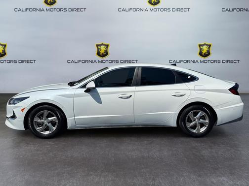 Quartz White 2021 Hyundai SONATA SE
