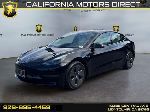 Solid Black 2023 Tesla Model 3 Standard Range