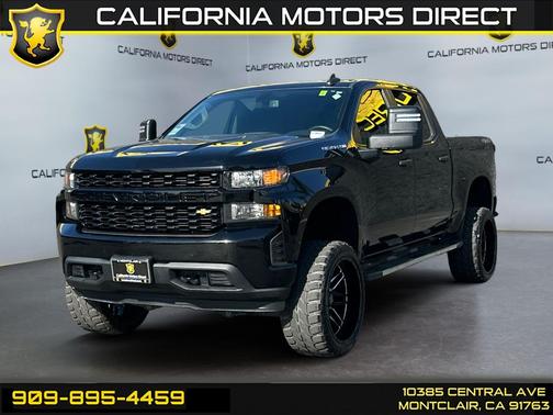 Black 2019 Chevrolet Silverado 1500 Custom