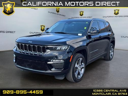 Diamond Black Crystal Pearlcoat 2023 Jeep Grand Cherokee 4xe Base