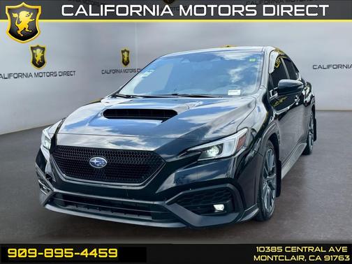 Crystal Black Silica 2022 Subaru WRX GT
