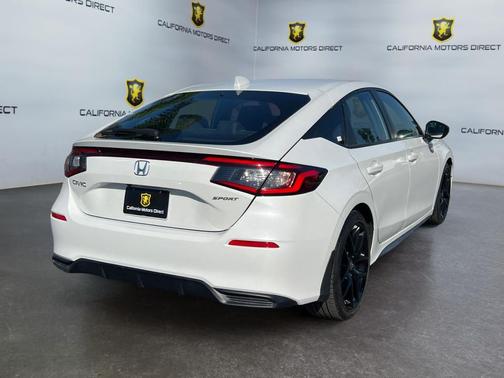 Platinum White Pearl 2023 Honda Civic Sport
