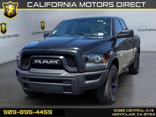 Diamond Black Crystal Pearlcoat 2021 RAM 1500 Classic Warlock Quad Cab 4x2 6'4' Box