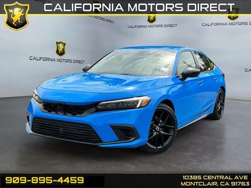 Boost Blue Pearl 2024 Honda Civic Sport