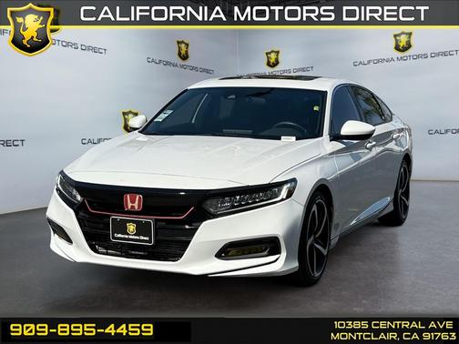 Platinum White Pearl 2019 Honda Accord Sport 2.0T