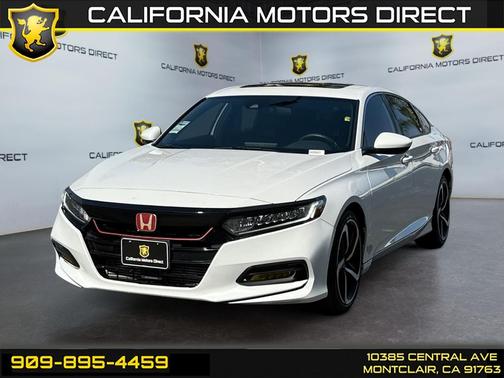 Platinum White Pearl 2019 Honda Accord Sport 2.0T