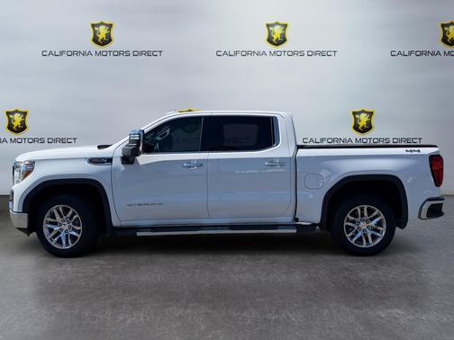 Summit White 2021 GMC Sierra 1500 SLT