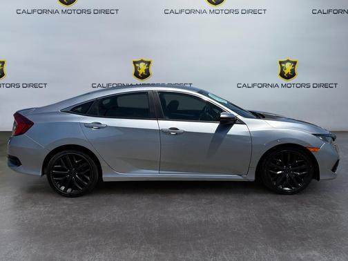 Lunar Silver Metallic 2021 Honda Civic Sport