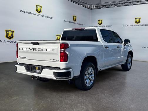 Summit White 2023 Chevrolet Silverado 1500 Custom
