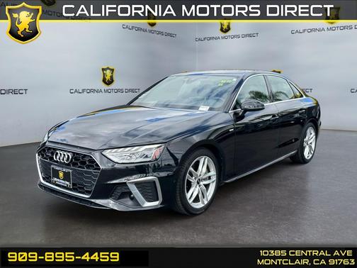 Mythos Black Metallic 2021 Audi A4 45 S line Premium Plus