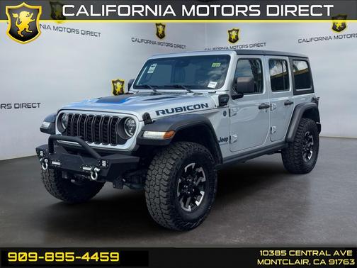 Silver Zynith Clearcoat 2024 Jeep Wrangler 4xe Rubicon