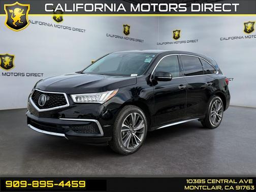 Majestic Black Pearl 2020 Acura MDX 3.5L w/Technology Package
