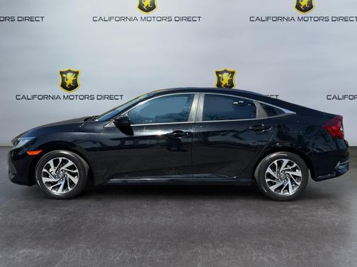Crystal Black Pearl 2018 Honda Civic EX