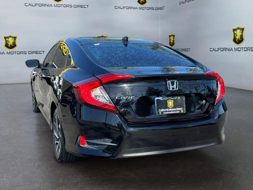 Crystal Black Pearl 2018 Honda Civic EX