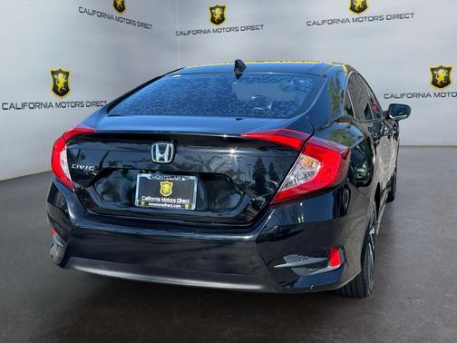 Crystal Black Pearl 2018 Honda Civic EX
