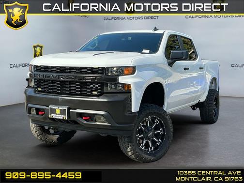 Summit White 2021 Chevrolet Silverado 1500 Custom