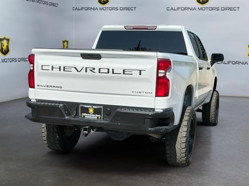 Summit White 2021 Chevrolet Silverado 1500 Custom