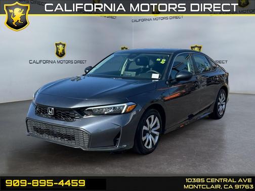Meteorite Gray Metallic 2025 Honda Civic LX