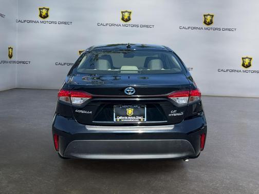 Midnight Black Metallic 2023 Toyota Corolla Hybrid LE
