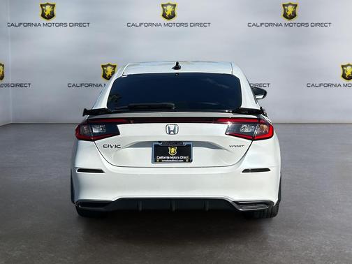 Platinum White Pearl 2023 Honda Civic Sport