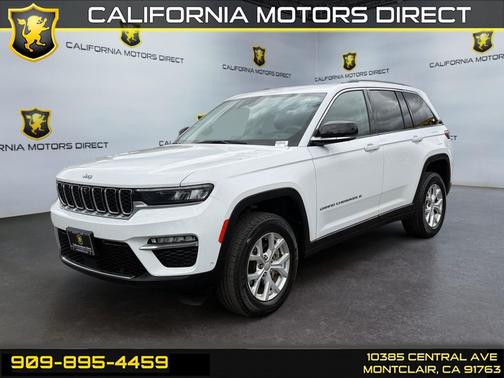 Bright White Clearcoat 2023 Jeep Grand Cherokee Limited