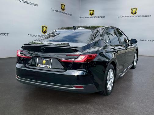 Midnight Black Metallic 2025 Toyota Camry SE