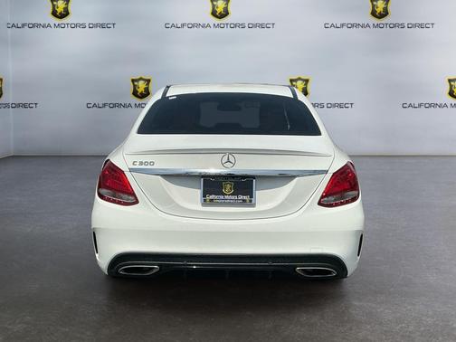 Polar White 2018 Mercedes-Benz C-Class Sedan