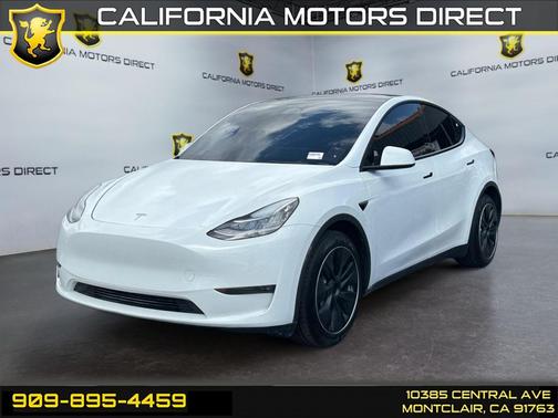 Pearl White Multi-Coat 2022 Tesla Model Y Long Range Dual Motor All-Wheel Drive