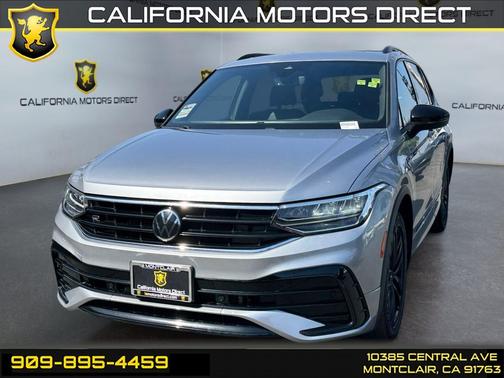 Pyrite Silver Metallic 2022 Volkswagen Tiguan 2.0T SE R-Line Black