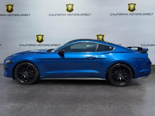 ATLAS BLUE METALLIC 2022 Ford Mustang EcoBoost