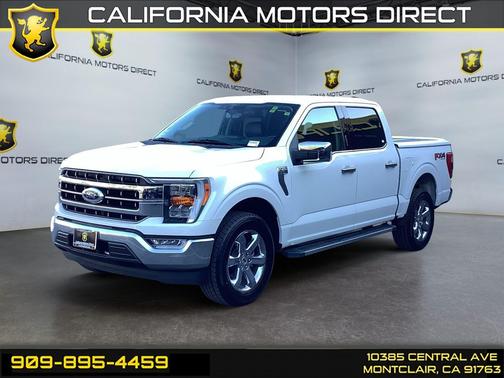 Star White Metallic Tri-Coat 2021 Ford F-150 Lariat