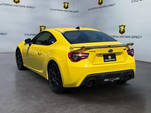 2017 Subaru BRZ Series. Yellow