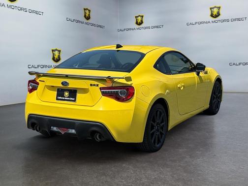2017 Subaru BRZ Series. Yellow