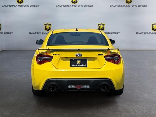 2017 Subaru BRZ Series. Yellow