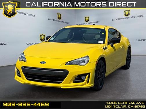 2017 Subaru BRZ Series. Yellow