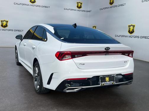 Glacial White Pearl 2021 Kia K5 EX